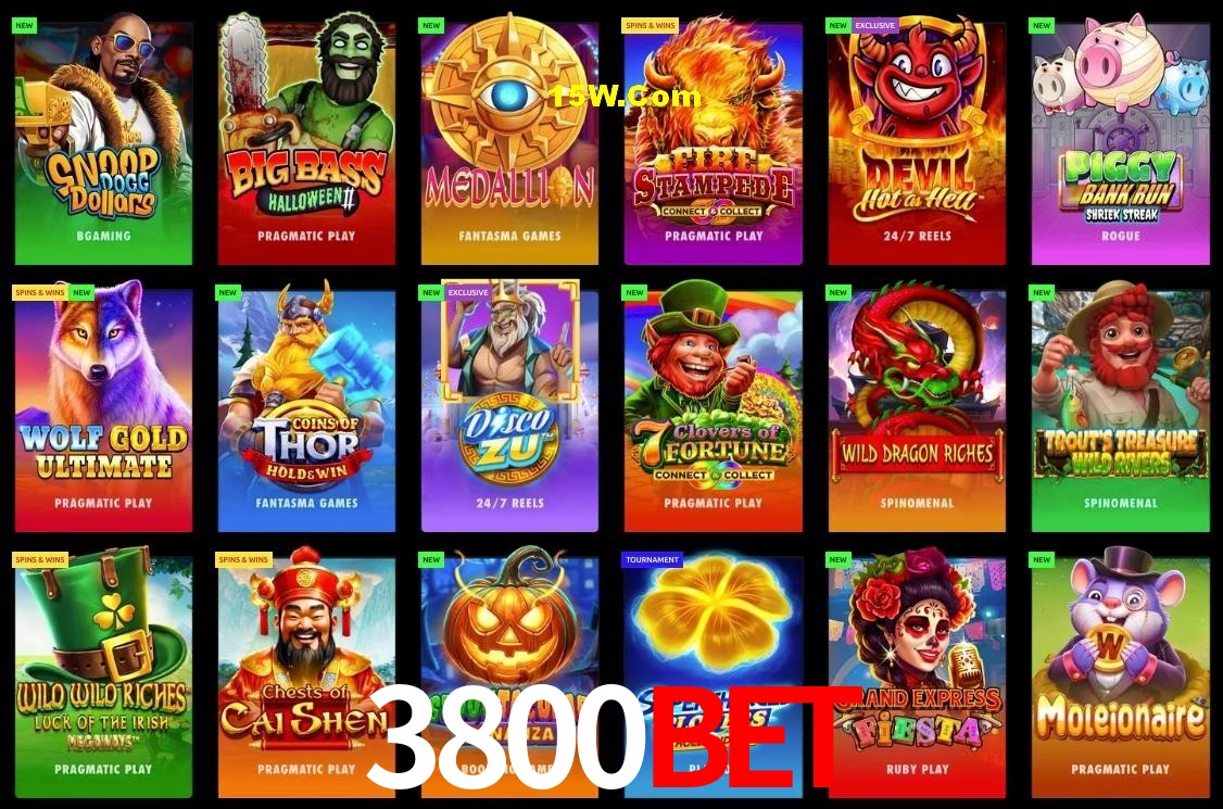 Game Providers 3800Bet